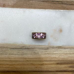 Purple Pandora Spacer Charm